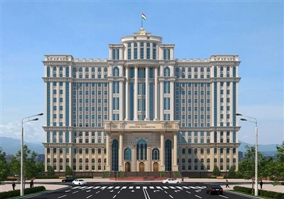 Помощ за сградата на правителството на Таджикистан